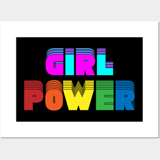 Girl Power by a 10 year old Posters and Art